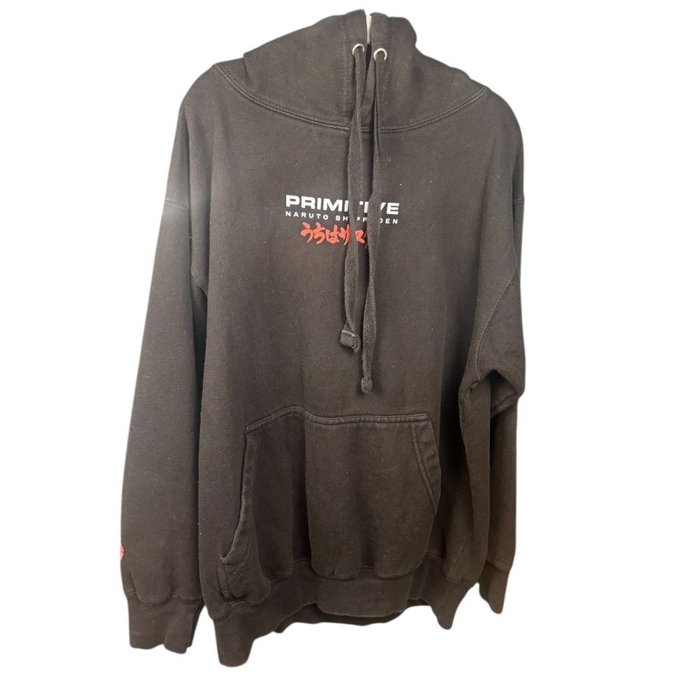 Primitive Naruto Shippuden Men's Hoodie Sweatshirt‎ Small Long Sleeve Black